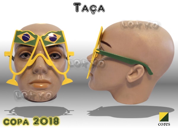 Óculos de festa taça Brasil