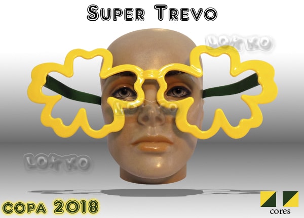 Óculos super trevo Brasil